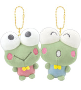 Keroppi and Brother Korroppi Smiley Magnetic Keychain Set